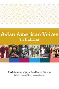 Book cover for Asian American Voices in Indiana